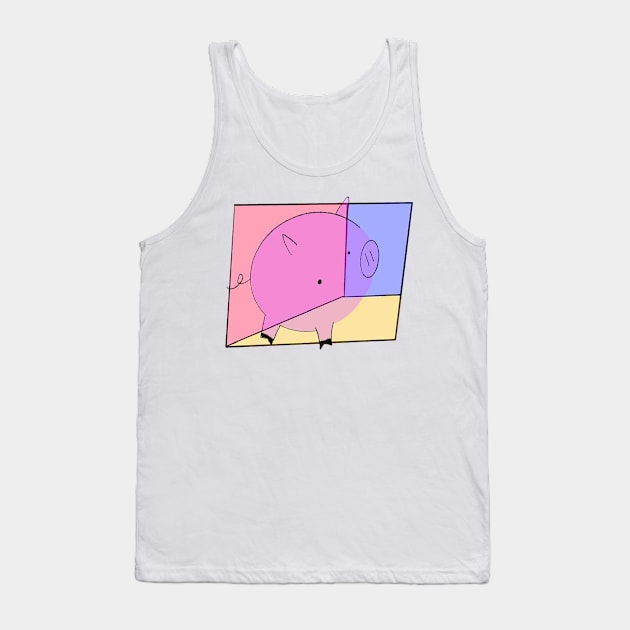 Genesis Pig Tank Top by TubaPants